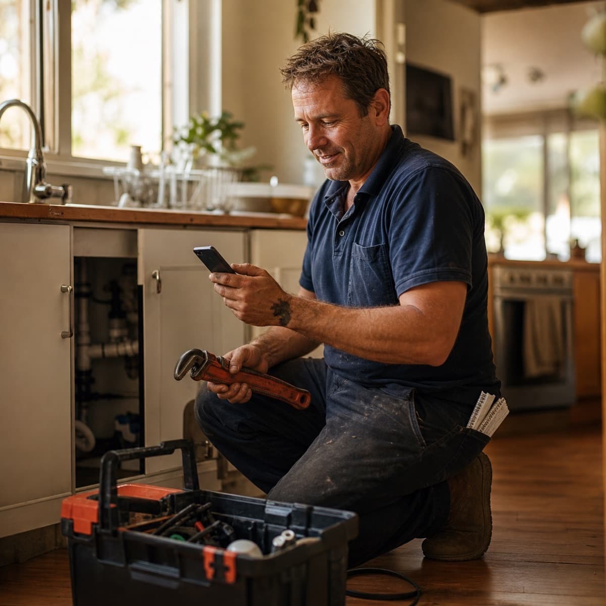 For plumbers, electricians, builders, landscapers